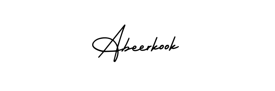 Similarly AmerikaSignatureDemo-Regular is the best handwritten signature design. Signature creator online .You can use it as an online autograph creator for name Abeerkook. Abeerkook signature style 3 images and pictures png