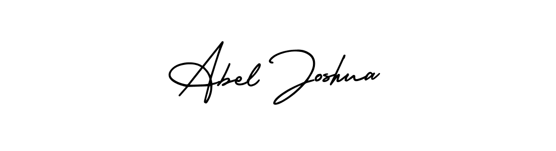 Make a beautiful signature design for name Abel Joshua. With this signature (AmerikaSignatureDemo-Regular) style, you can create a handwritten signature for free. Abel Joshua signature style 3 images and pictures png