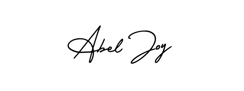 Abel Joy stylish signature style. Best Handwritten Sign (AmerikaSignatureDemo-Regular) for my name. Handwritten Signature Collection Ideas for my name Abel Joy. Abel Joy signature style 3 images and pictures png