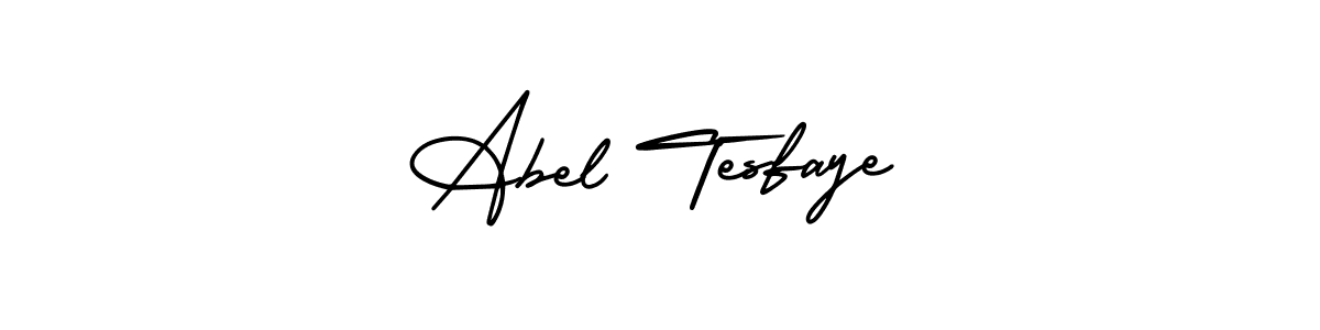 The best way (AmerikaSignatureDemo-Regular) to make a short signature is to pick only two or three words in your name. The name Abel Tesfaye include a total of six letters. For converting this name. Abel Tesfaye signature style 3 images and pictures png