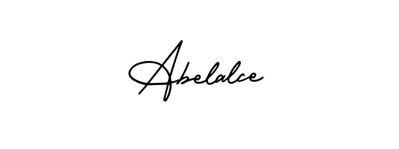 Design your own signature with our free online signature maker. With this signature software, you can create a handwritten (AmerikaSignatureDemo-Regular) signature for name Abelalce. Abelalce signature style 3 images and pictures png