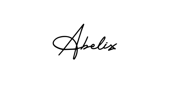 This is the best signature style for the Abelix name. Also you like these signature font (AmerikaSignatureDemo-Regular). Mix name signature. Abelix signature style 3 images and pictures png