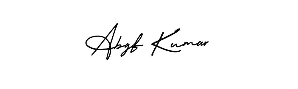 Also You can easily find your signature by using the search form. We will create Abgf Kumar name handwritten signature images for you free of cost using AmerikaSignatureDemo-Regular sign style. Abgf Kumar signature style 3 images and pictures png