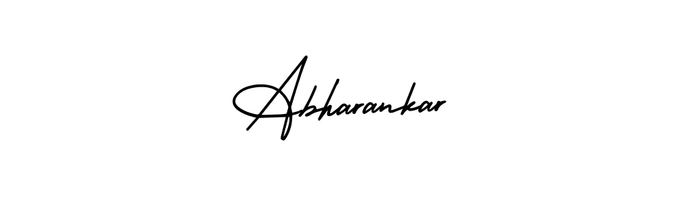 How to Draw Abharankar signature style? AmerikaSignatureDemo-Regular is a latest design signature styles for name Abharankar. Abharankar signature style 3 images and pictures png