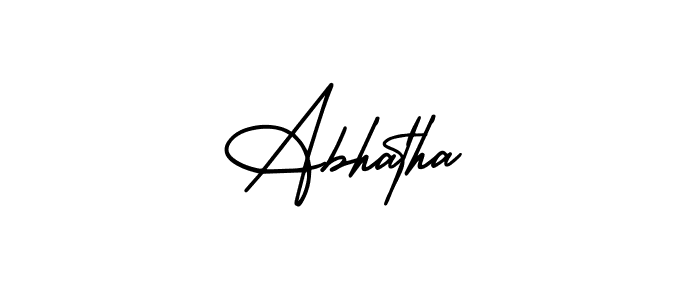 Once you've used our free online signature maker to create your best signature AmerikaSignatureDemo-Regular style, it's time to enjoy all of the benefits that Abhatha name signing documents. Abhatha signature style 3 images and pictures png
