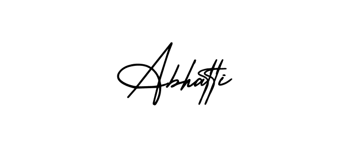 Make a beautiful signature design for name Abhatti. Use this online signature maker to create a handwritten signature for free. Abhatti signature style 3 images and pictures png