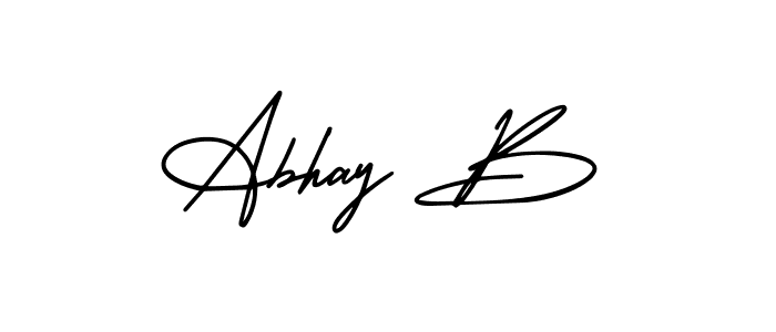 Once you've used our free online signature maker to create your best signature AmerikaSignatureDemo-Regular style, it's time to enjoy all of the benefits that Abhay B name signing documents. Abhay B signature style 3 images and pictures png