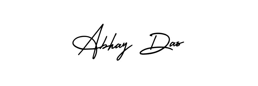 How to make Abhay Das name signature. Use AmerikaSignatureDemo-Regular style for creating short signs online. This is the latest handwritten sign. Abhay Das signature style 3 images and pictures png