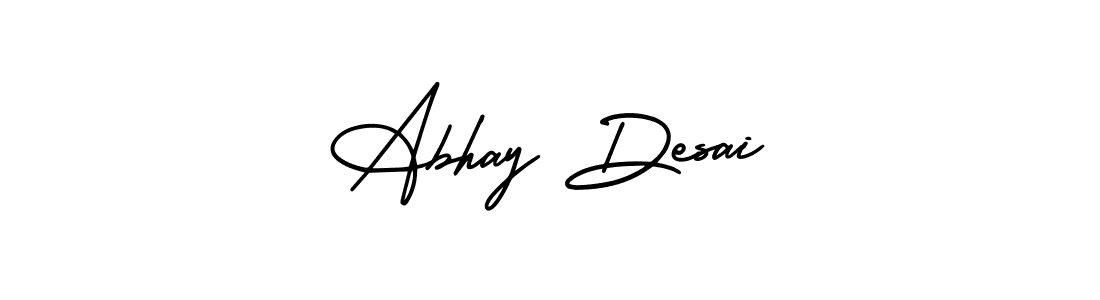 Best and Professional Signature Style for Abhay Desai. AmerikaSignatureDemo-Regular Best Signature Style Collection. Abhay Desai signature style 3 images and pictures png