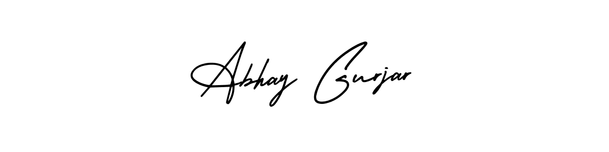 Make a short Abhay Gurjar signature style. Manage your documents anywhere anytime using AmerikaSignatureDemo-Regular. Create and add eSignatures, submit forms, share and send files easily. Abhay Gurjar signature style 3 images and pictures png