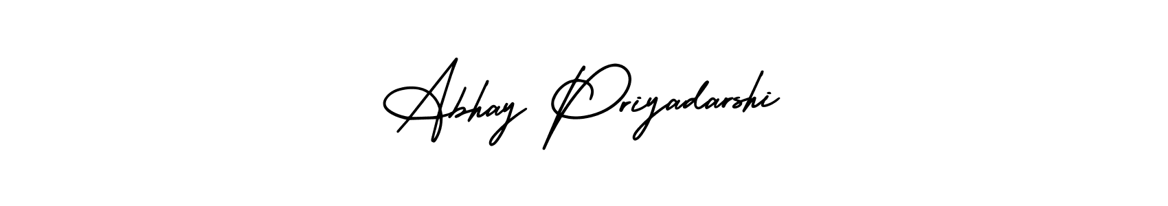 if you are searching for the best signature style for your name Abhay Priyadarshi. so please give up your signature search. here we have designed multiple signature styles  using AmerikaSignatureDemo-Regular. Abhay Priyadarshi signature style 3 images and pictures png