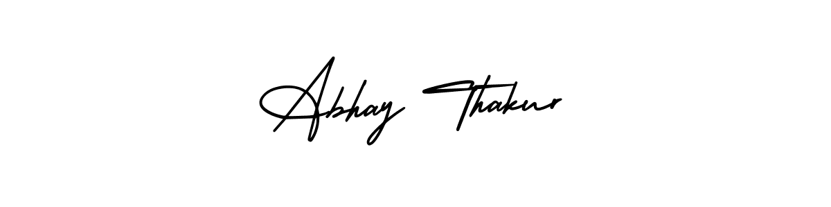 Make a beautiful signature design for name Abhay Thakur. Use this online signature maker to create a handwritten signature for free. Abhay Thakur signature style 3 images and pictures png