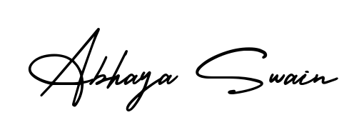 Make a beautiful signature design for name Abhaya Swain. With this signature (AmerikaSignatureDemo-Regular) style, you can create a handwritten signature for free. Abhaya Swain signature style 3 images and pictures png
