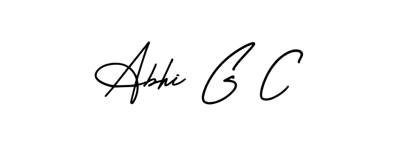 Here are the top 10 professional signature styles for the name Abhi G C. These are the best autograph styles you can use for your name. Abhi G C signature style 3 images and pictures png