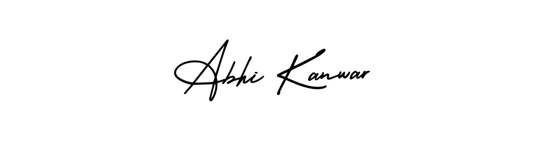 Make a short Abhi Kanwar signature style. Manage your documents anywhere anytime using AmerikaSignatureDemo-Regular. Create and add eSignatures, submit forms, share and send files easily. Abhi Kanwar signature style 3 images and pictures png