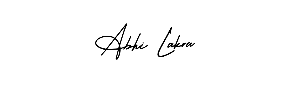 Check out images of Autograph of Abhi Lakra name. Actor Abhi Lakra Signature Style. AmerikaSignatureDemo-Regular is a professional sign style online. Abhi Lakra signature style 3 images and pictures png