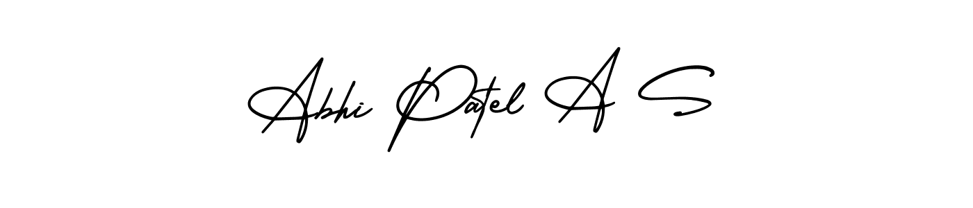 Here are the top 10 professional signature styles for the name Abhi Patel A S. These are the best autograph styles you can use for your name. Abhi Patel A S signature style 3 images and pictures png