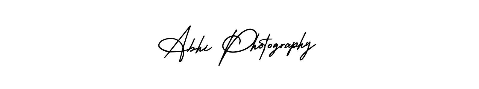 Design your own signature with our free online signature maker. With this signature software, you can create a handwritten (AmerikaSignatureDemo-Regular) signature for name Abhi Photography. Abhi Photography signature style 3 images and pictures png