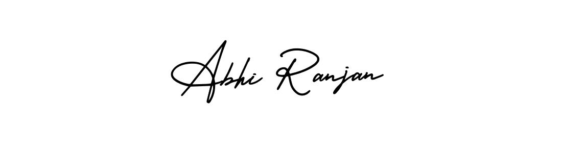 Design your own signature with our free online signature maker. With this signature software, you can create a handwritten (AmerikaSignatureDemo-Regular) signature for name Abhi Ranjan. Abhi Ranjan signature style 3 images and pictures png