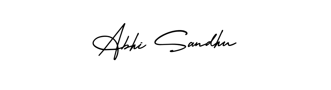 Best and Professional Signature Style for Abhi Sandhu. AmerikaSignatureDemo-Regular Best Signature Style Collection. Abhi Sandhu signature style 3 images and pictures png