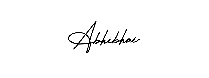 Abhibhai stylish signature style. Best Handwritten Sign (AmerikaSignatureDemo-Regular) for my name. Handwritten Signature Collection Ideas for my name Abhibhai. Abhibhai signature style 3 images and pictures png