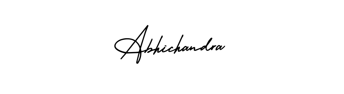 This is the best signature style for the Abhichandra name. Also you like these signature font (AmerikaSignatureDemo-Regular). Mix name signature. Abhichandra signature style 3 images and pictures png