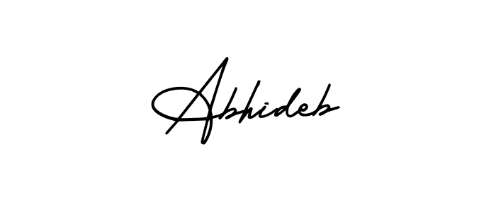 Also You can easily find your signature by using the search form. We will create Abhideb name handwritten signature images for you free of cost using AmerikaSignatureDemo-Regular sign style. Abhideb signature style 3 images and pictures png