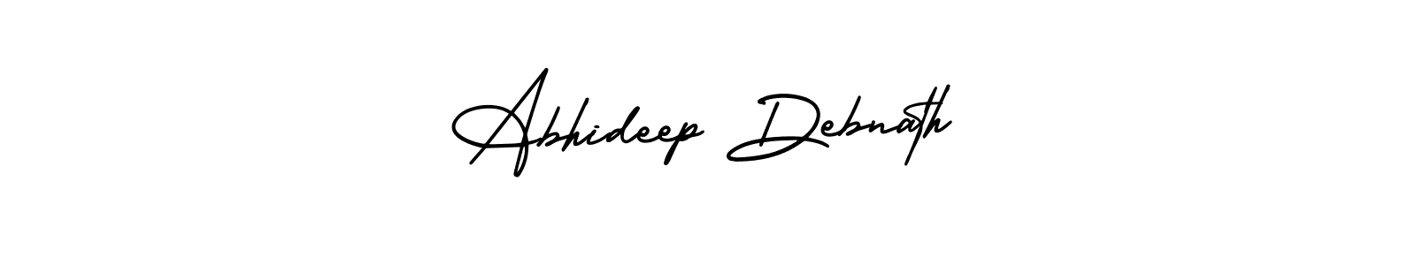 Make a beautiful signature design for name Abhideep Debnath. Use this online signature maker to create a handwritten signature for free. Abhideep Debnath signature style 3 images and pictures png