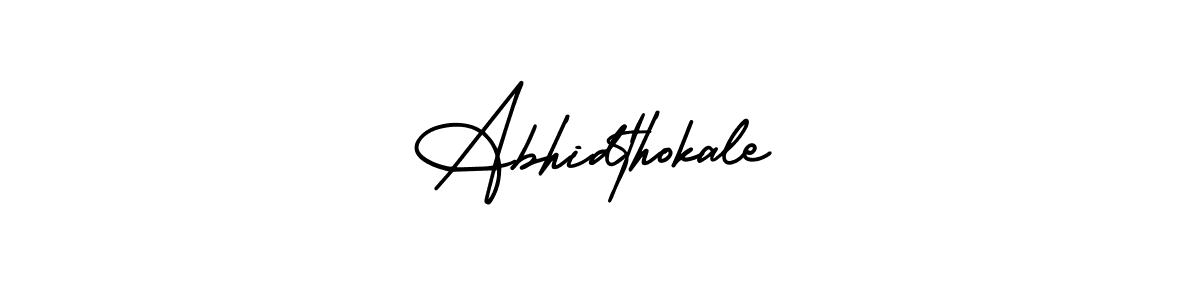 Similarly AmerikaSignatureDemo-Regular is the best handwritten signature design. Signature creator online .You can use it as an online autograph creator for name Abhidthokale. Abhidthokale signature style 3 images and pictures png