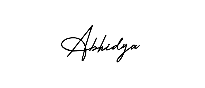 Make a short Abhidya signature style. Manage your documents anywhere anytime using AmerikaSignatureDemo-Regular. Create and add eSignatures, submit forms, share and send files easily. Abhidya signature style 3 images and pictures png