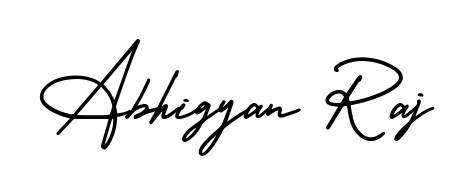 Abhigyan Raj stylish signature style. Best Handwritten Sign (AmerikaSignatureDemo-Regular) for my name. Handwritten Signature Collection Ideas for my name Abhigyan Raj. Abhigyan Raj signature style 3 images and pictures png