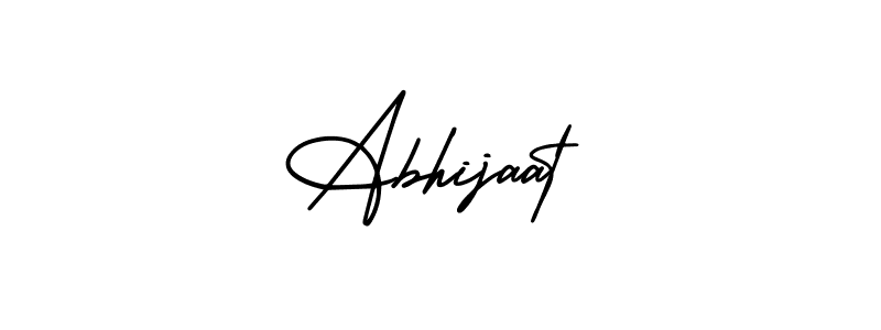 Design your own signature with our free online signature maker. With this signature software, you can create a handwritten (AmerikaSignatureDemo-Regular) signature for name Abhijaat. Abhijaat signature style 3 images and pictures png