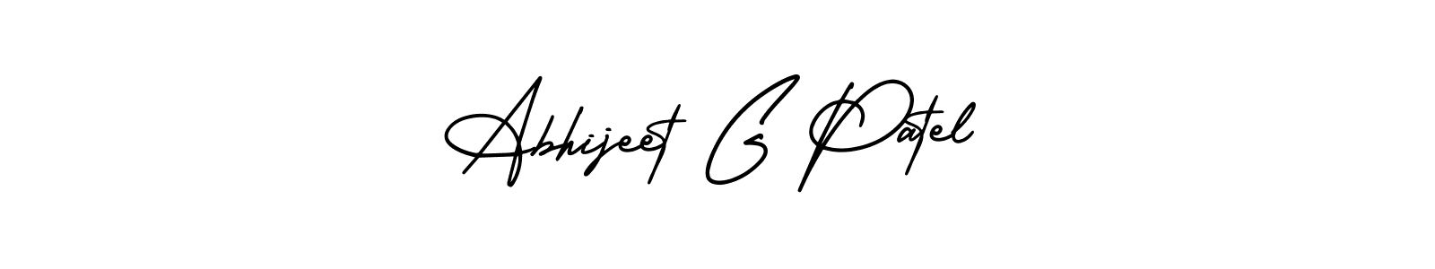 Also we have Abhijeet G Patel name is the best signature style. Create professional handwritten signature collection using AmerikaSignatureDemo-Regular autograph style. Abhijeet G Patel signature style 3 images and pictures png