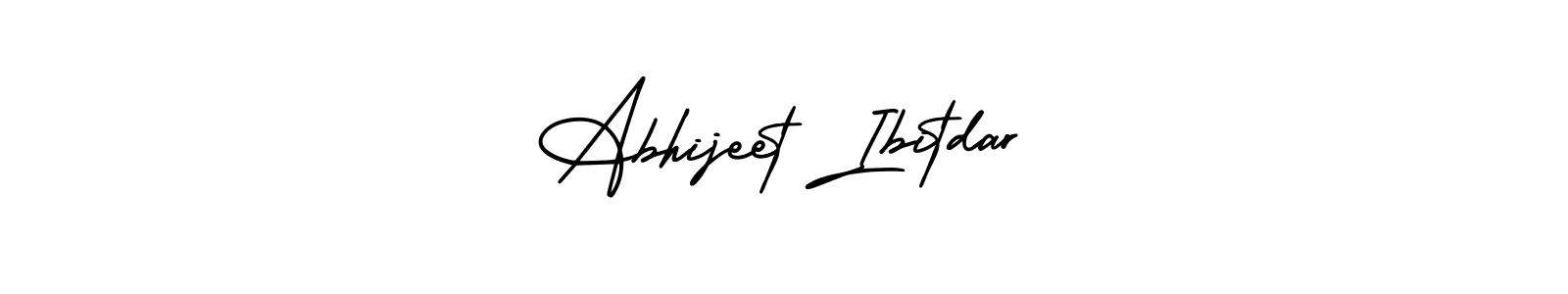 Design your own signature with our free online signature maker. With this signature software, you can create a handwritten (AmerikaSignatureDemo-Regular) signature for name Abhijeet Ibitdar. Abhijeet Ibitdar signature style 3 images and pictures png