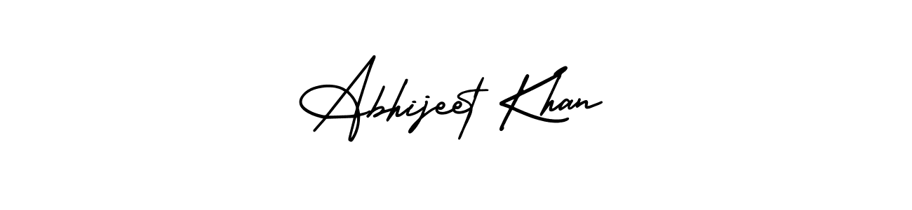 Also You can easily find your signature by using the search form. We will create Abhijeet Khan name handwritten signature images for you free of cost using AmerikaSignatureDemo-Regular sign style. Abhijeet Khan signature style 3 images and pictures png