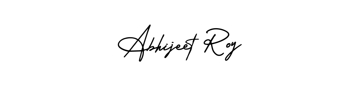 Make a beautiful signature design for name Abhijeet Roy. With this signature (AmerikaSignatureDemo-Regular) style, you can create a handwritten signature for free. Abhijeet Roy signature style 3 images and pictures png