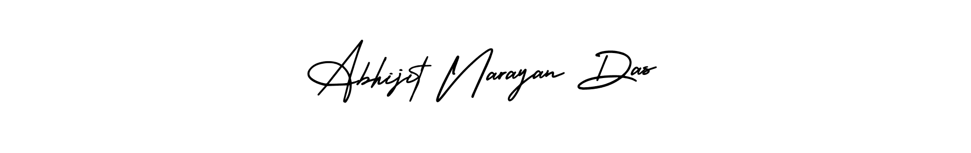 Make a beautiful signature design for name Abhijit Narayan Das. With this signature (AmerikaSignatureDemo-Regular) style, you can create a handwritten signature for free. Abhijit Narayan Das signature style 3 images and pictures png