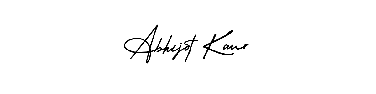 Use a signature maker to create a handwritten signature online. With this signature software, you can design (AmerikaSignatureDemo-Regular) your own signature for name Abhijot Kaur. Abhijot Kaur signature style 3 images and pictures png