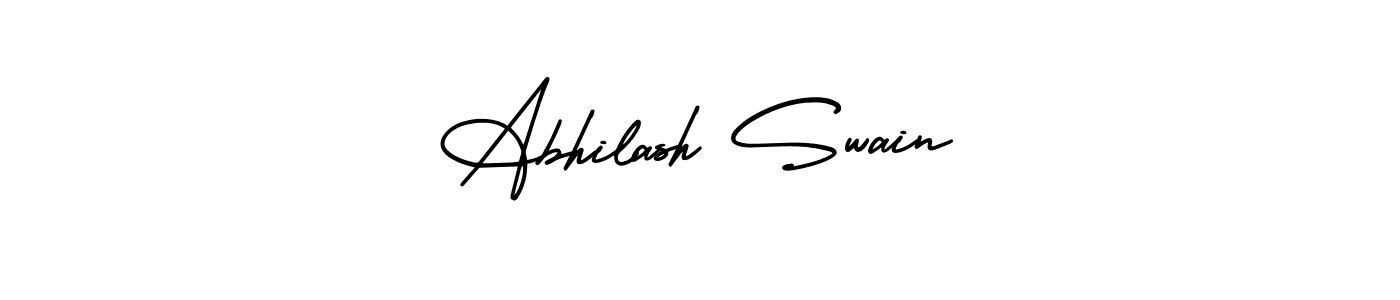Create a beautiful signature design for name Abhilash Swain. With this signature (AmerikaSignatureDemo-Regular) fonts, you can make a handwritten signature for free. Abhilash Swain signature style 3 images and pictures png