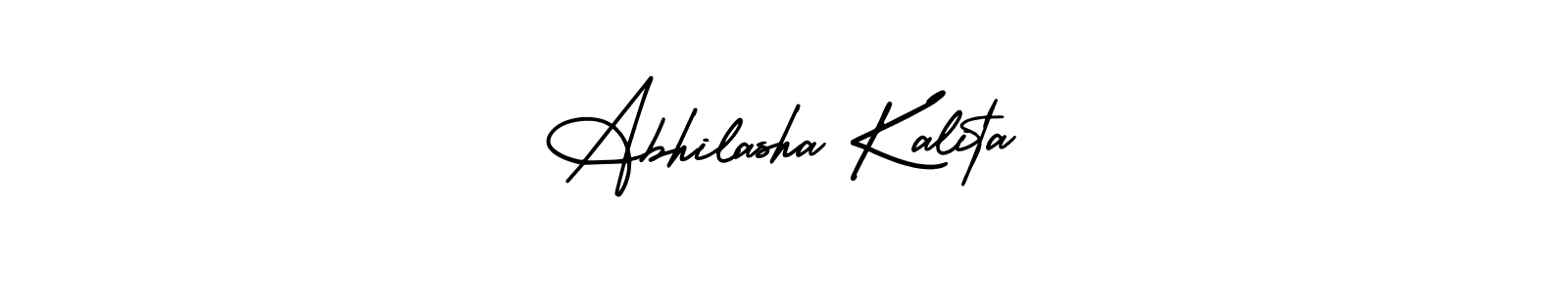 Also we have Abhilasha Kalita name is the best signature style. Create professional handwritten signature collection using AmerikaSignatureDemo-Regular autograph style. Abhilasha Kalita signature style 3 images and pictures png