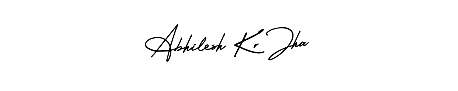 AmerikaSignatureDemo-Regular is a professional signature style that is perfect for those who want to add a touch of class to their signature. It is also a great choice for those who want to make their signature more unique. Get Abhilesh Kr Jha name to fancy signature for free. Abhilesh Kr Jha signature style 3 images and pictures png