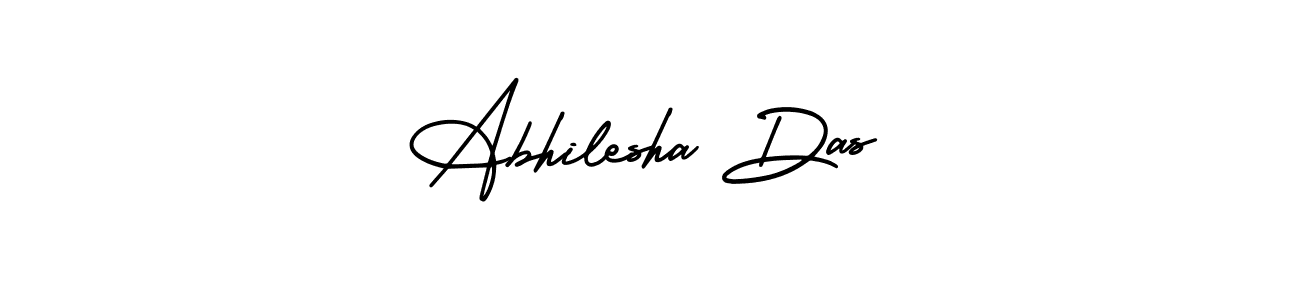 You should practise on your own different ways (AmerikaSignatureDemo-Regular) to write your name (Abhilesha Das) in signature. don't let someone else do it for you. Abhilesha Das signature style 3 images and pictures png