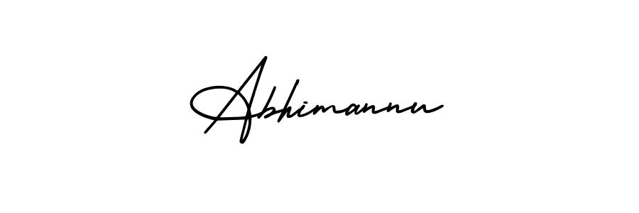 Also we have Abhimannu name is the best signature style. Create professional handwritten signature collection using AmerikaSignatureDemo-Regular autograph style. Abhimannu signature style 3 images and pictures png