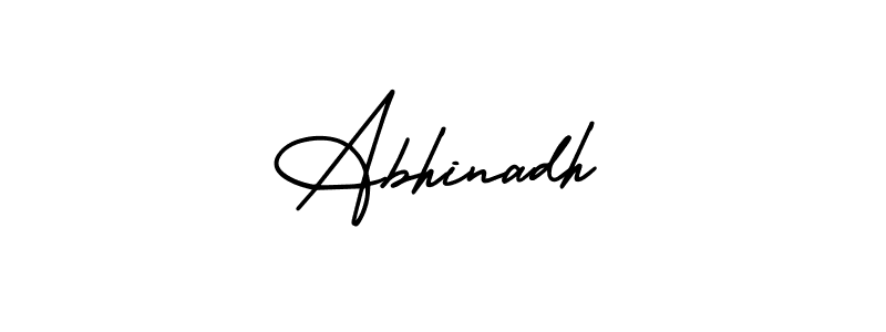 How to Draw Abhinadh signature style? AmerikaSignatureDemo-Regular is a latest design signature styles for name Abhinadh. Abhinadh signature style 3 images and pictures png