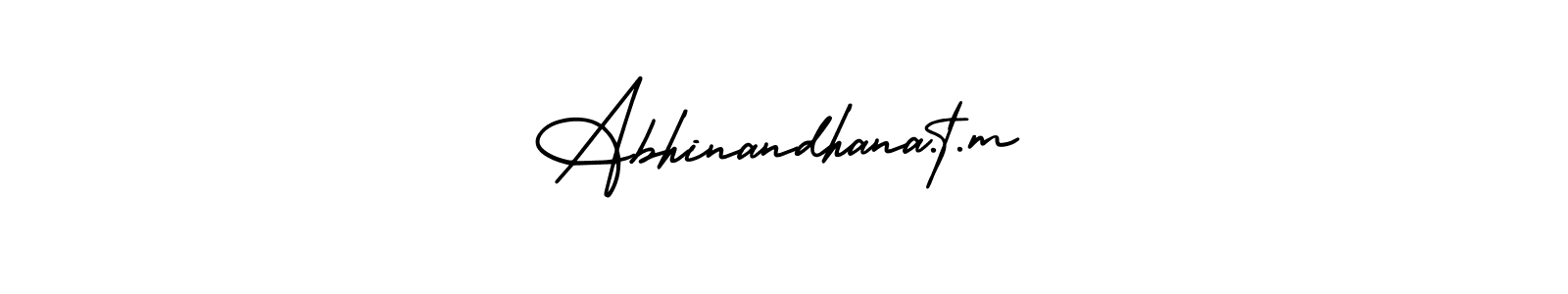 Check out images of Autograph of Abhinandhana.t.m name. Actor Abhinandhana.t.m Signature Style. AmerikaSignatureDemo-Regular is a professional sign style online. Abhinandhana.t.m signature style 3 images and pictures png