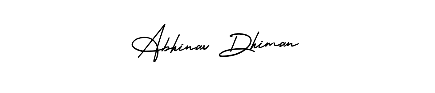 Also we have Abhinav Dhiman name is the best signature style. Create professional handwritten signature collection using AmerikaSignatureDemo-Regular autograph style. Abhinav Dhiman signature style 3 images and pictures png