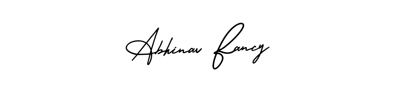 This is the best signature style for the Abhinav Fancy name. Also you like these signature font (AmerikaSignatureDemo-Regular). Mix name signature. Abhinav Fancy signature style 3 images and pictures png