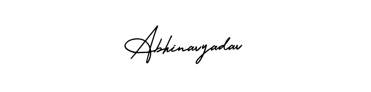 AmerikaSignatureDemo-Regular is a professional signature style that is perfect for those who want to add a touch of class to their signature. It is also a great choice for those who want to make their signature more unique. Get Abhinavyadav name to fancy signature for free. Abhinavyadav signature style 3 images and pictures png