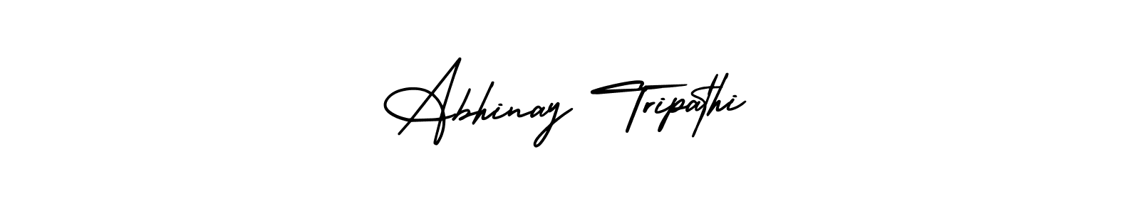 How to make Abhinay Tripathi name signature. Use AmerikaSignatureDemo-Regular style for creating short signs online. This is the latest handwritten sign. Abhinay Tripathi signature style 3 images and pictures png