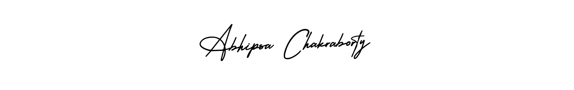 You should practise on your own different ways (AmerikaSignatureDemo-Regular) to write your name (Abhipsa Chakraborty) in signature. don't let someone else do it for you. Abhipsa Chakraborty signature style 3 images and pictures png